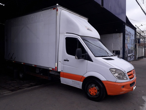 Imagem 3 de 9 de M. Benz Sprinter 515 Bau C/ Plataforma Hidraulica 2012/2013