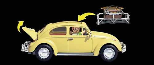 Imagem 5 de 7 de Playmobil Volkswagen Beetle - Edição Limitada 70827 Fusca