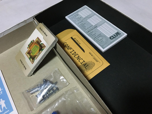 Juego De Mesa Clue Hasbro Retro (Usado)