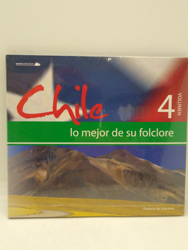 Chile Lo Mejor De Su Folklore Volúmen 4 Cd Nuevo