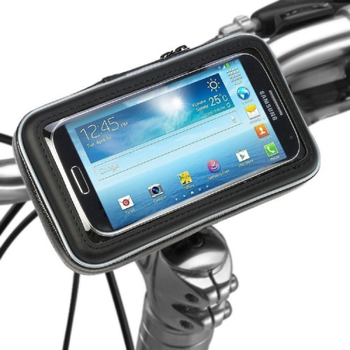 Funda Soporte  Impermeable Para Celular P/ Bicicleta Moto 