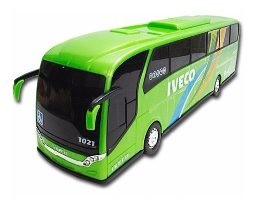 Onibus Brinquedo Miniatura Iveco Criança Menino Brincar