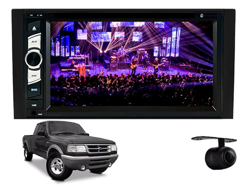 Central Multimídia Dvd Ford Ranger 1995 1996 1997 Tv Mp3 Usb