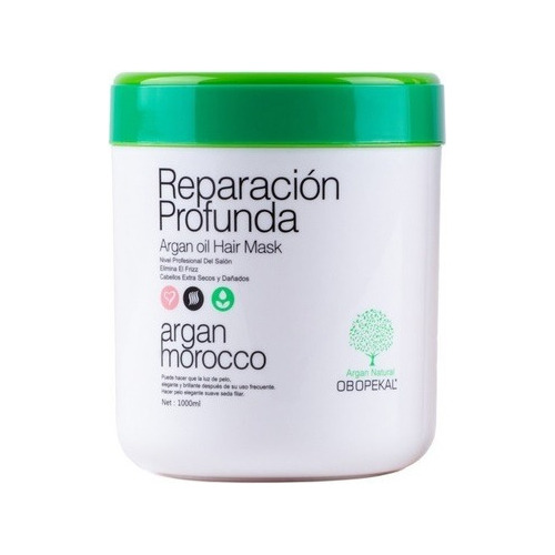 Crema Reparación Profunda Argan 1000ml Obopekal Crema Argan 