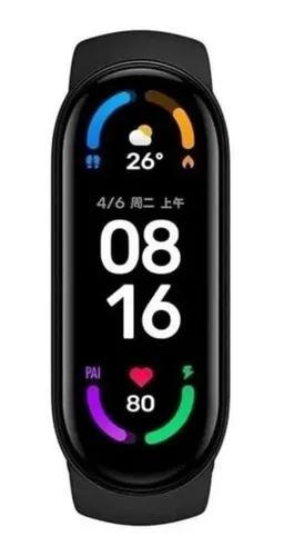 Reloj Smart Band Xiaomi Smart Band 7 Gl Color de la caja Negro