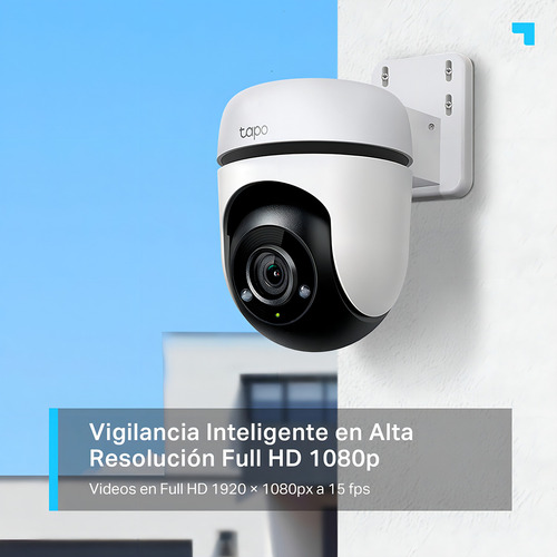 Camara Wifi Exterior Vision Nocturna Full Hd 360° Tapo C500