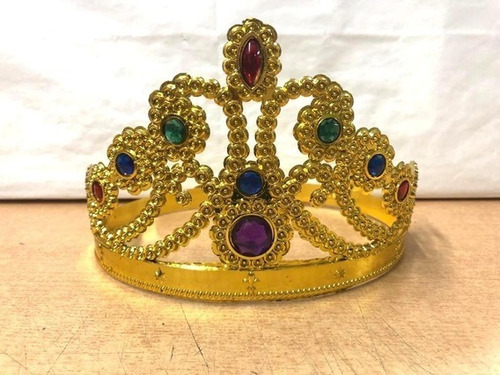Corona Tiara De Reina Dorada 