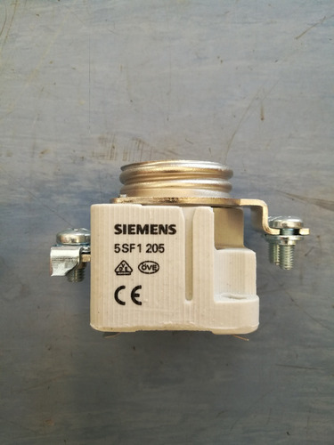 Base De Fusibles Diazed 63a Para Riel Din, Siemens, 5sf1205