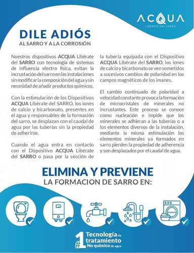 Eliminador De Sarro Para Aljibe De 5,000 Litros Residencial