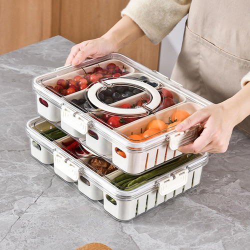 Contenedores De Frutas Para Refrigerador, 4 Rejilla