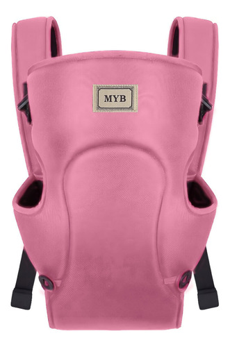 Canguru Apoio Pra Bebe Recem Nascido Seguro Bolsa Ergonômico Cor Rosa