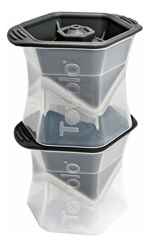 Mold Hielo Tovolo Cubo Colosal Negro