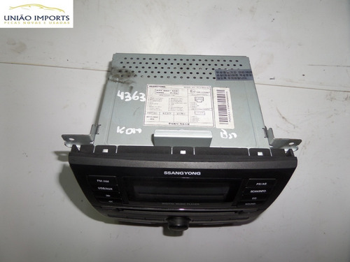 Som Radio Am / Fm Cd Digital Player Ssangyong Korando Nº4363