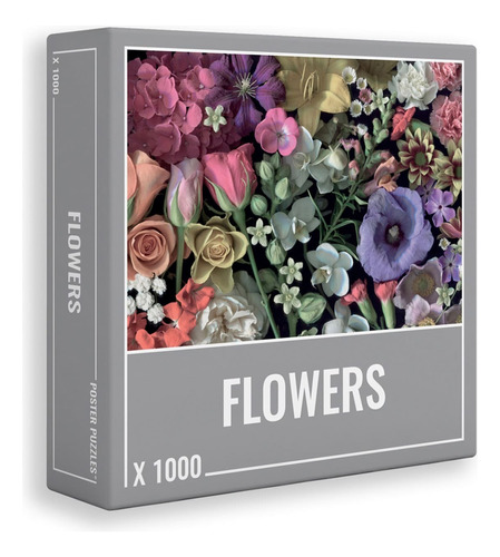 Rompecabezas Flowers 1000pcs Cloudberries