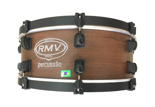 Imagem 6 de 11 de Kit Zabumba Rmv + Capa Luxo + Correia + Baqueta Maçaneta