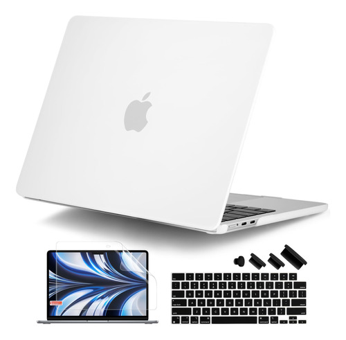 Funda Dongke Para Macbook Air 13 M2 + C/teclado White