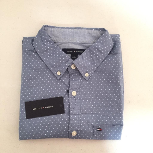 Camisa Social Tommy Hilfiger Manga Curta Masculina Original | Mercado Livre