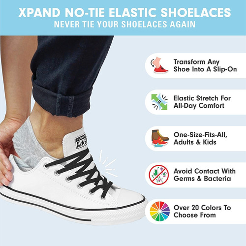 Sistema De Cordones Xpand No Tie Con Cordones Elástico...