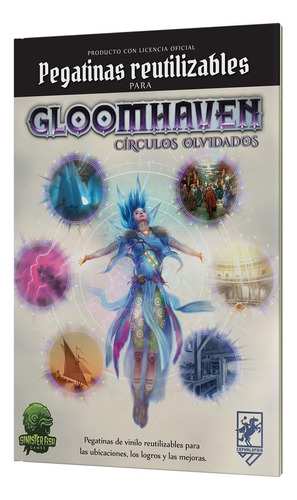 Gloomhaven Círculos Olvidados Removable Sticker Aldea Juegos