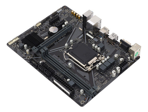 Placa Madre Para Juegos H410m- Ordenador M Atx 2 Con Ranura