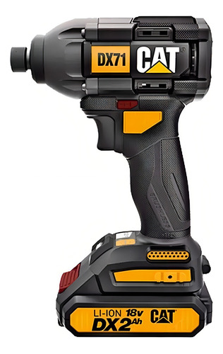 Llave de impacto, 18 V, batería sin escobillas, 215 nm, 2.0 ah, DX71b Cat