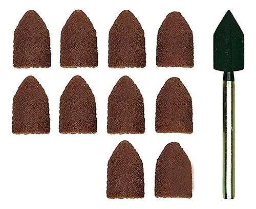 Kit De Lijas Cónicas 13x9mm 5 Gr80 Y 5 Gr150 Proxxon 28987