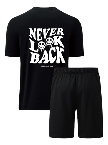 Camiseta De Verano Bold - Never - Look - Back Set