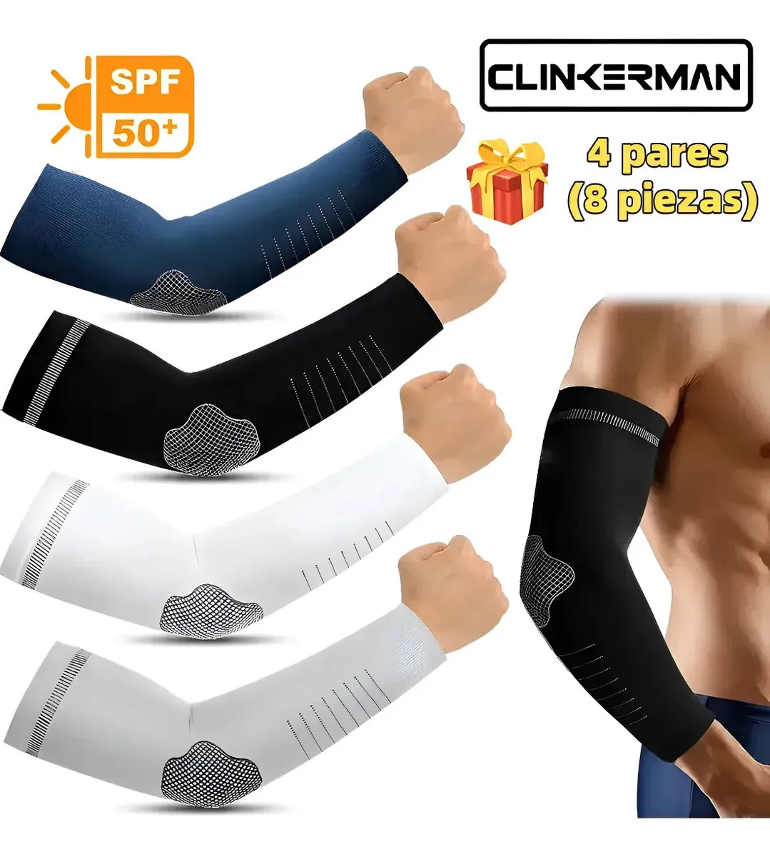 Manga Protector Una talla única Moto Ejercicio Gimnasio Sol Gymupf50