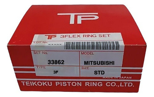 Juego Anillo Std Para Mitsubishi L2.00 25 94-98 4d56