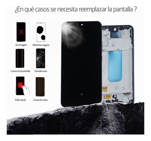 Pantalla Display Oled Para Samsung Galaxy A54 5g A546 Marco