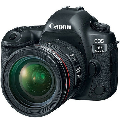Cámara Slr Digital Canon Eos 5d Mark Iv Con Lente 24-70 Mm 
