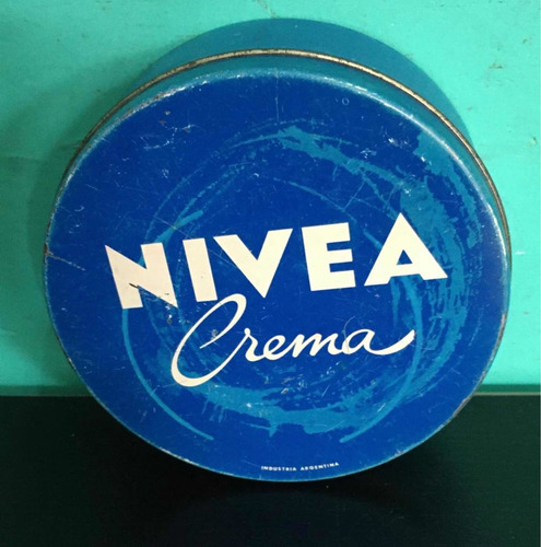 Antigua Lata De Crema Publicidad- Nivea - Unica - Vacia!!!! (Usado)