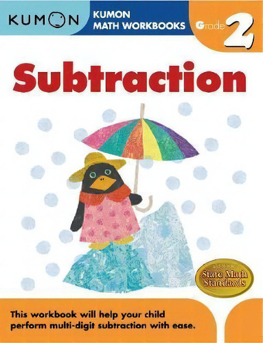 Grade 2 Subtraction, De Publishing Kumon. Kumon Math Workbooks, Vol. 1. Editorial Kumon Publishing North America, Inc, Tapa Blanda En Inglés, 2008
