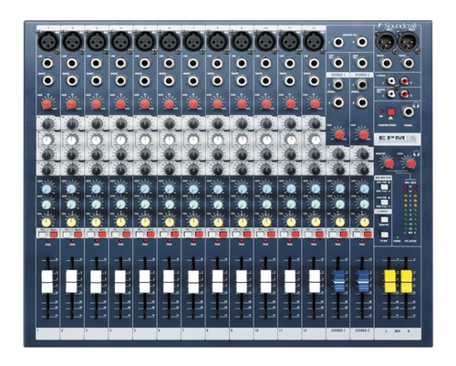 Consola Soundcraft Epm12 12 Mixer 12can Mono+2can Stereo Mc
