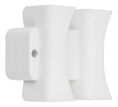 Arandela Efeito Bca Led Amarelo Plástico 4x1w Ip20 Inspire