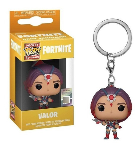 Funko Pocket Pop! Llavero Fortnite Valor Orig. Replay