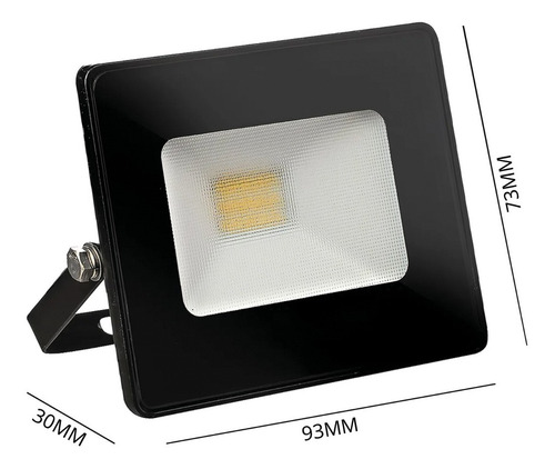 Pack 3 Foco Proyector Led Telco Sec 10w Cálido Ds43
