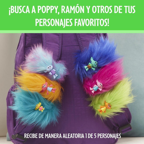 Trolls Abrazos Peludos Brazalete Sorpresa Hasbro