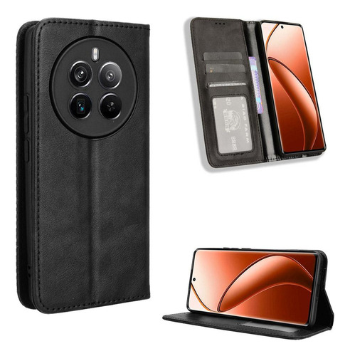 Funda For Realme 12 Pro 5g/pro Plus 5g Pu Cartera De Cuero
