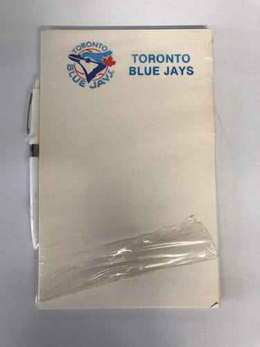 Bloc De Papel Con Bolígrafo Toronto Blue Jays