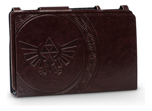 Funda Híbrida Powera De Piel Sintética Zelda Hylian Crest