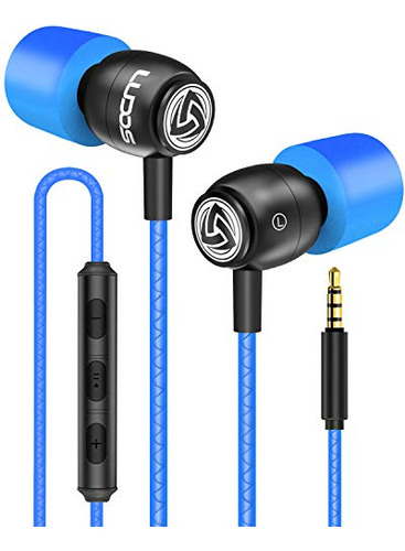 Ludos Clamor Auriculares Con Cable Azules - Micro Y Aislant