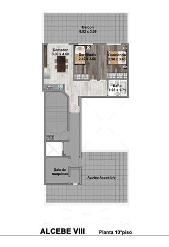 Imagen 18 de 18 de 3 Ambientes Estrenar Venta Mendoza 4521 Balcon Terraza
