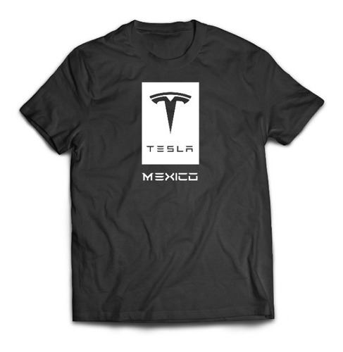 Playera Tesla Mexico Nuevo Leon