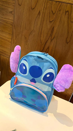 Mochila Infantil Média De Costas Lilo E Stitch