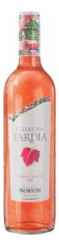 Vino Argentino Norton Cosecha Tardia Rosado Dulce