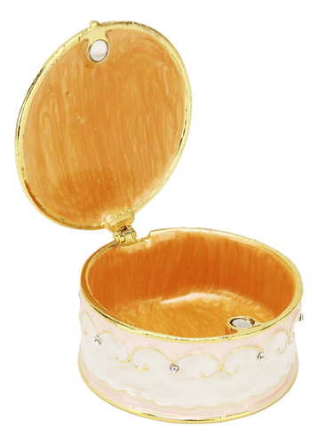 Caja De Baratijas Holder, Con Joyas, Exquisita Y Compacta