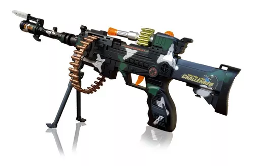 Arminha de brinquedo nerf metralhadora