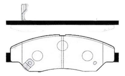 Pastillas Freno Del Para Kia Sportage 2.2 R2/rf 1993 1998