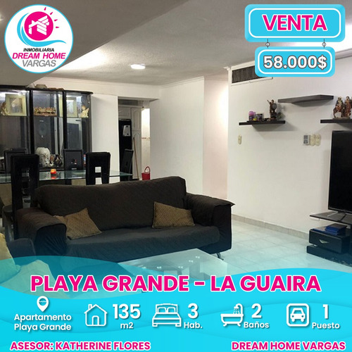 Apartamento  En Venta Playa Grande  La Guaira 